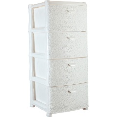 Изображение товара Комод IDEA КРУЖЕВО (4 секции) М 2819 Белый