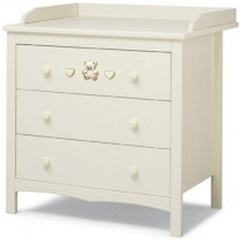 Изображение товара Комод Erbesi Tippy Jolie бельевой, цвет слоновая кость