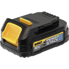 Изображение товара Компактная батарея DeWALT PowerStack DCBP034G-XJ маслостойкий (18 В, 1.7 Ач)