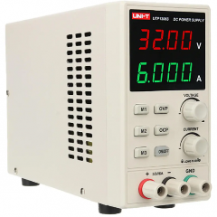 Изображение товара Компактный импульсный блок питания UNI-T UTP1306S 0-32V 0-6А с памятью