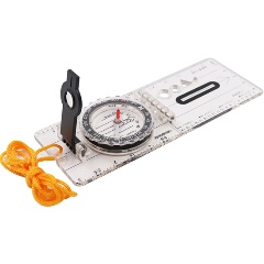 Изображение товара Компас планшетный СЛЕДОПЫТ PF-TCP-02 жидкостный с визиром и линейкой
