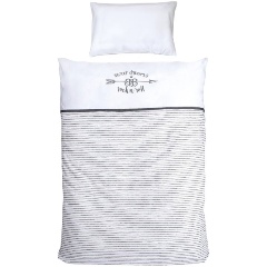 Изображение товара Комплект постельного белья ROBA. Rock Star Baby 3, пододеяльник 100х135, наволочка 40х60