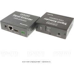 Изображение товара Комплект для передачи HDMI OSNOVO TA-HiDP+RA-HiDP