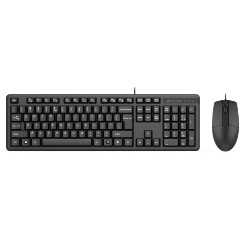 Изображение товара Комплект клавиатура и мышь A4tech KK-3330 черный (1530249)
