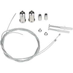 Изображение товара Комплект крепления Uniel UFL-H02 SILVER 200 POLYBAG