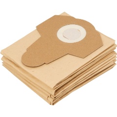 Изображение товара Комплект мешков одноразовых для пылесосов, DENZEL, RVC20, RVC30, LVC20, LVC30, 5 шт., DENZEL, 28216