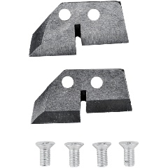 Изображение товара Комплект ножей для ледобура ELITECH 2шт ступенчатый сухой лед правое вращение