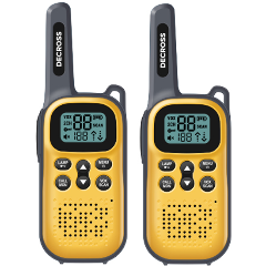 Изображение товара Комплект из двух радиостанций Decross DC43 Yellow Twin EU