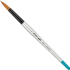 Изображение товара Кисть художественная Комус Арт синтетика мягкая, кругл.,№09, короткая ручка