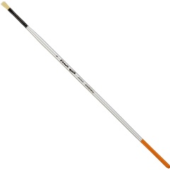 Изображение товара Кисть художественная Комус Арт синтетика жесткая, плоск., №4, длинная ручка