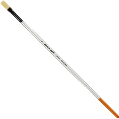 Изображение товара Кисть художественная Комус Арт синтетика жесткая, плоск., №8, длинная ручка