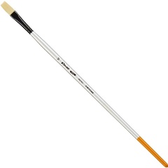 Изображение товара Кисть художественная Комус Арт синтетика жесткая, плоск, №10, длинная ручка