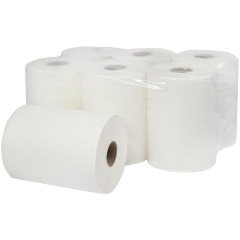 Изображение товара Полотенца бумажные КОМУС Jasmin 1сл 6рул/уп 20х25см 160м