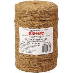 Изображение товара Шпагат КОМУС льняной 1,5 ктекс (1кг/боб.)