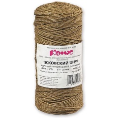 Изображение товара Шпагат КОМУС льняной банковский 1,25ктекс П6 (0,5кг/боб.)