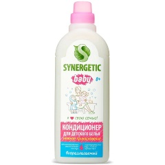 Изображение товара Кондиционер-ополаскиватель SYNERGETIC Нежное прикосновение, для детского белья, 1 л