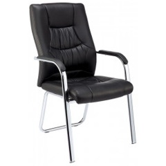 Изображение товара Кресло офисное Easy Chair 807 VPU кожзам черный, хром