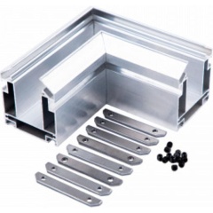 Изображение товара Коннектор L-образный ST Luce Skyline 220 IP20 металлический черный специальный для светильников