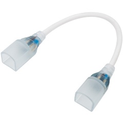 Изображение товара Коннектор NEON-NIGHT 20 см для гибкого неона формы D 16х16 мм, ПВХ, 134-008