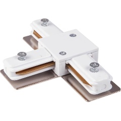 Изображение товара Коннектор Т Elektrostandard TRC-1-1-T-WH белый 220-240 В IP20 для электромонтажа