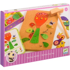 Изображение товара Набор для творчества DJECO 06643 Мозаика с гвоздиками. Сад