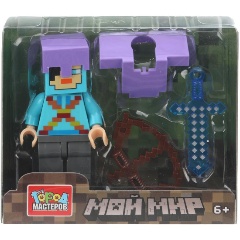 Изображение товара Конструктор Город Мастеров Фигурка Мой мир с аксессуарами 18132-XU