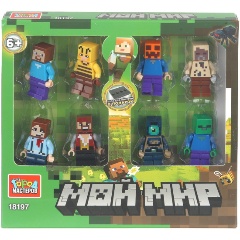 Изображение товара Конструктор ГОРОД МАСТЕРОВ Фигурки. Мой мир 8шт, 18197-CY