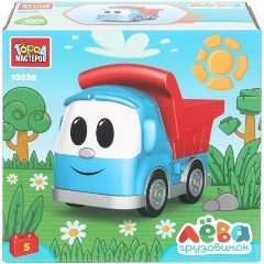 Изображение товара Конструктор ГОРОД МАСТЕРОВ Грузовичок Лёва, 5 дет., 10038-GK