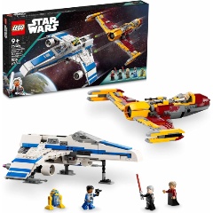 Изображение товара Конструктор LEGO Star Wars 75364 Истребитель «E-wing» против истребителя Шин Хати