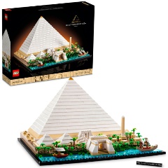 Изображение товара Конструктор LEGO Architecture 21058 Пирамида Хеопса