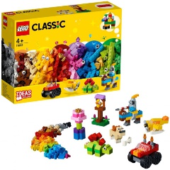 Конструктор LEGO® Classic 11002 Базовый набор кубиков Изображение 1 - купить в интернет магазине с доставкой, цены, описание, характеристики, отзывы