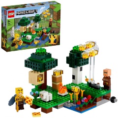 Конструктор LEGO® Minecraft™ 21165 Пасека Изображение 1 - купить в интернет магазине с доставкой, цены, описание, характеристики, отзывы