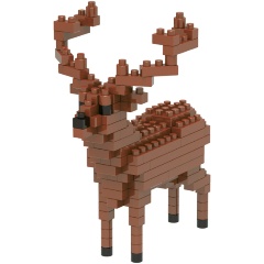 Изображение товара Конструктор ПОДЕЛКИН PLK-01 №06 Олень 150 деталей для детей развивающая игрушка