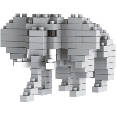 Изображение товара Конструктор ПОДЕЛКИН PLK-01 №02 Слон 150 деталей