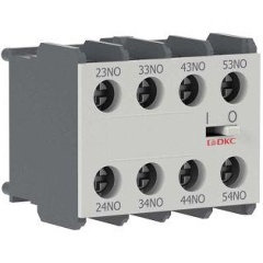 Изображение товара Контакт дополнительный DKC фронтальный для миниконтакторов, YON DMC 1НО+1НЗ, DMCFA11