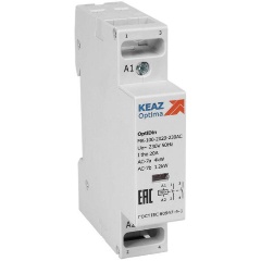 Изображение товара Контактор модульный КЭАЗ OptiDin MK-100-2011-230AC, 321131