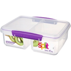 Изображение товара Контейнер Sistema двойной 2л фиолетовый, 61720