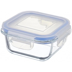 Изображение товара Контейнер Mallony Cristallino, 0,8 л, из жаропрочного стекла с крышкой из пластика