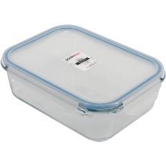 Изображение товара Контейнер из жаропрочного стекла Rosenberg 1.5 л прямоугольный герметичный