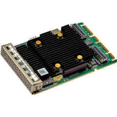 Изображение товара Контроллер Broadcom Tri-Mode MegaRAID 9562-16i , 12Gb/s SAS/SATA/NVMe, x8 PCIe Gen 4.0, 8 GB Cache, 2 x 8 SFF-8654 (Vertical) (05-50137-00)