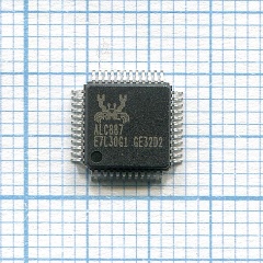 Изображение товара Контроллер Realtek ALC887 (887) LQFP-48