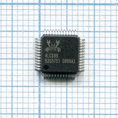 Изображение товара Контроллер Realtek ALC889 889 QFP-48 для аудио устройств