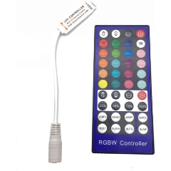 Изображение товара Контроллер RGBW Apeyron с пультом 12/24V 04-40 — управление светодиодной подсветкой