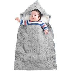 Изображение товара Конверт вязанный Ups Pups U14-07, серый