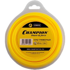 Изображение товара Триммерная леска CHAMPION Round 3.0мм* 25м