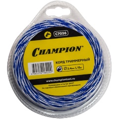 Изображение товара Триммерная леска CHAMPION Sky-cutter 2.4мм* 15м