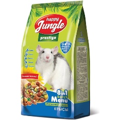 Изображение товара Корм для крыс Happy Jungle Престиж 500г