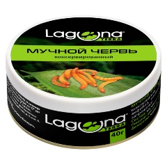 Изображение товара Корм для рептилий Laguna Мучной червь консервированный, 40г