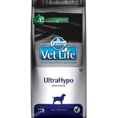 Изображение товара Корм сухой для собак Farmina Vet Life UltraHypo 12 кг (Уценка)