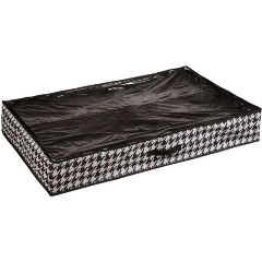 Изображение товара Короб для хранения обуви Handy Home Пепита 94х60х15 см черно-белый